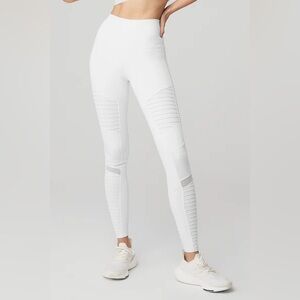 ALO High waisted Moto Leggings 7/8ths